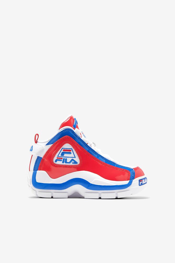 Fila Sneakers Grant Hill 2 Kids White/Red/Blue - India ZUV-367012